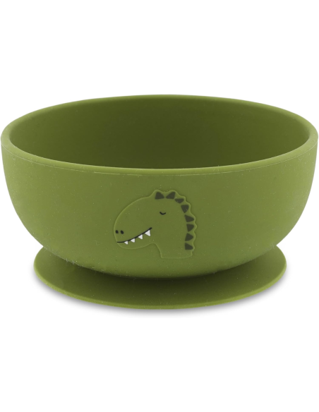 Bol de silicona dinosaurio con ventosa | Trixie - Nappy.es