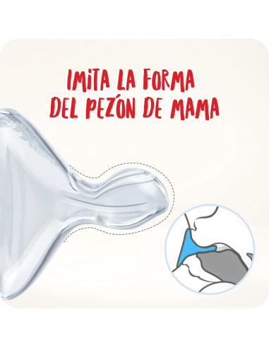 Biberón First Choice + PP con Control de Temperatura rosa 360ml (6-18M) NUK