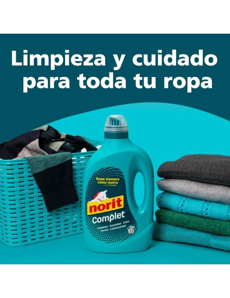 Pack 2 uds. Detergente Norit Complete 1750+ 250 ml 35 +5 lavados