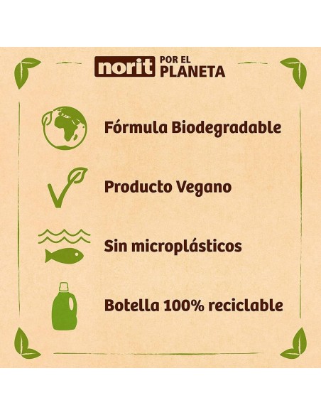 Pack 2 uds. Detergente Norit Complete 1750+ 250 ml 35 +5 lavados