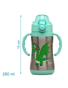 taza-entrenamiento-kiokids-280ml-verde 2