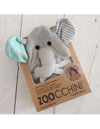Oferta Toalla bebé elefante Zoocchini