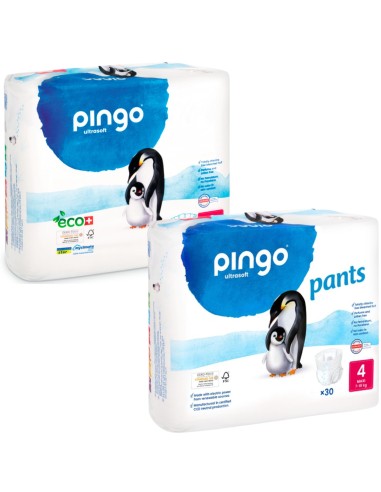 Pack Pingo con pañales talla 4 40 uds + Pants Talla 4 con 30 uds