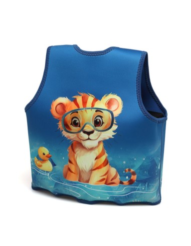 Chaleco neopreno león. Talla S. Kiokids.