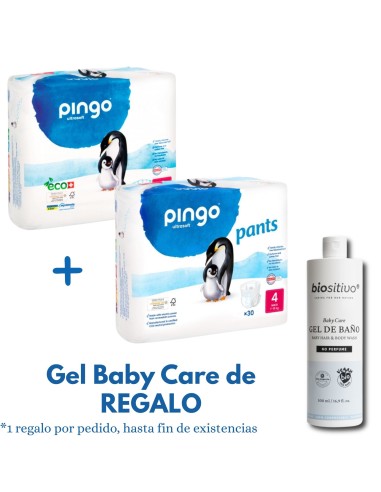 Pack Pingo con pañales talla 4 40 uds + Pants Talla 4 con 30 uds