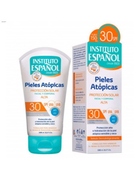 Protector solar SPF30 Pieles Atópicas 150 ml. Instituto Español
