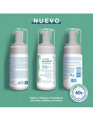 Eryplast Calm Mousse anti-picor 100 ml.