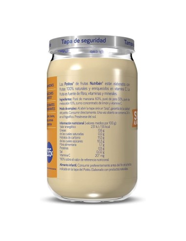 potito-frutas-variadas-nutriben-2.jpg – Detalle del etiquetado.