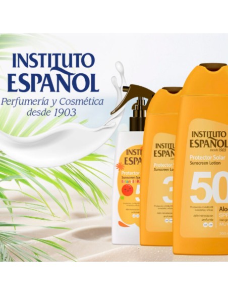 Spray protector solar infantil SPF50+ 300ml. Instituto Español