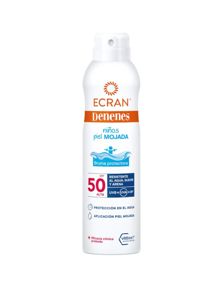 Spray protector solar invisible SPF50 | Denenes Ecran - Nappy.es