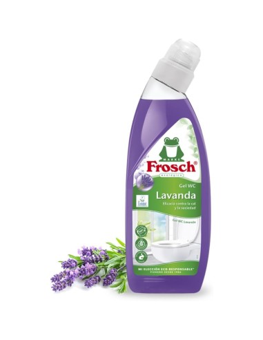 gel-wc-lavanda-750ml-frosch-1.jpg – Vista frontal del Gel WC Frosch Lavanda 750 ml.