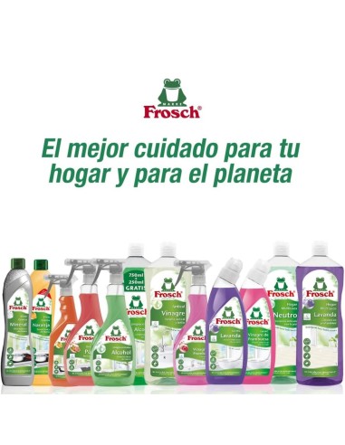 gel-wc-lavanda-750ml-frosch-4.jpg – Producto en uso en el inodoro.