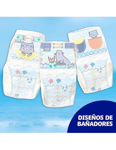 Oferta Pack 4 paquetes Dodot Splashers Talla 4 - 5 (9-15kgs) 44 uds.