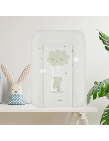 Cambiador blando 70x47cm modelo nube menta | Albero Mio - Nappy.es