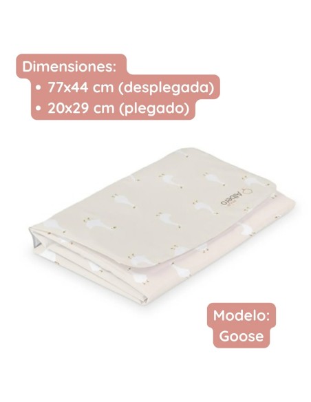Oferta Cambiador plegable de viaje Cotton Color Beige 70x47 cm - Alber