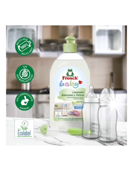 duplo-limpiabiberones-chupetes-500ml-frosch-baby-5.jpg – Ambientación natural y ecológica del pack.