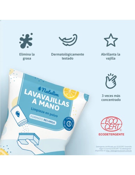 Pack lavavajillas a mano Natulim
