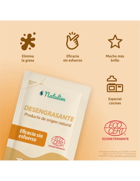 Recarga desengrasante en polvo Natulim