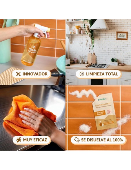 Recarga desengrasante en polvo Natulim