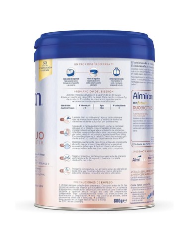 duplo-leche-profutura-duobiotik-3-800g-12m-almiron-5.jpg – Envase abierto con tapa.