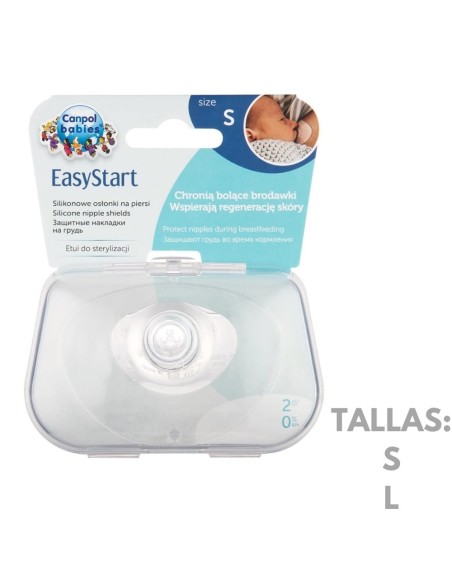 Compra Pezoneras silicona x 2 Uds Canpol Babies