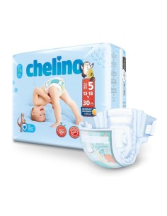 Pack 6 paquetes pañales Love Chelino Talla 5  (15 - 18 kg) 180uds. 2