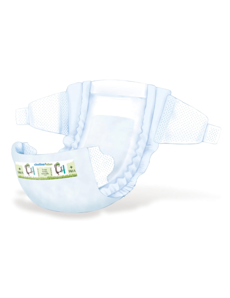 Pack 6 Pañales Chelino Nature Talla 1 (de 1 a 3 kg) - 168 unidades