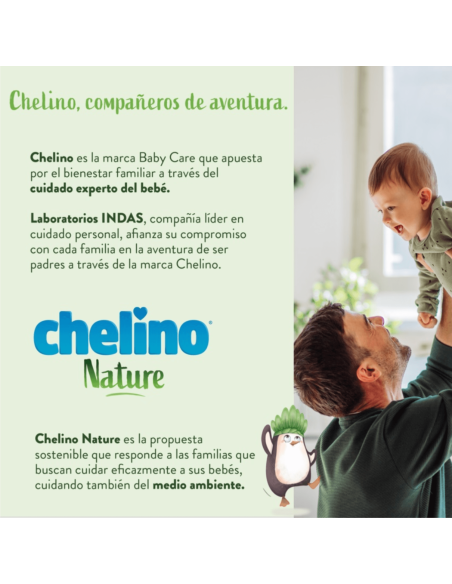 Pack 6 pañales Chelino Nature T4