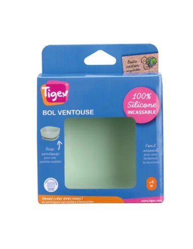 Bol de silicona con ventosa +6m Tigex