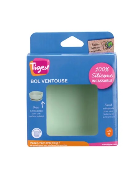 Bol de silicona con ventosa +6m Tigex