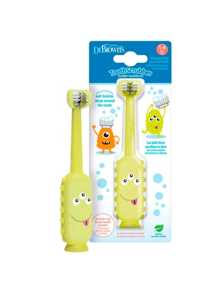 Pack Mis primeros dientes. Cepillo Dr. Brown’s + Gel Dentífrico Weleda
