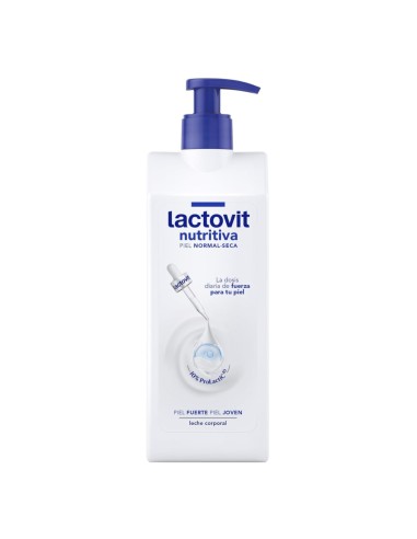 Pack Lactovit nutritivo: Leche corporal+ gel de baño