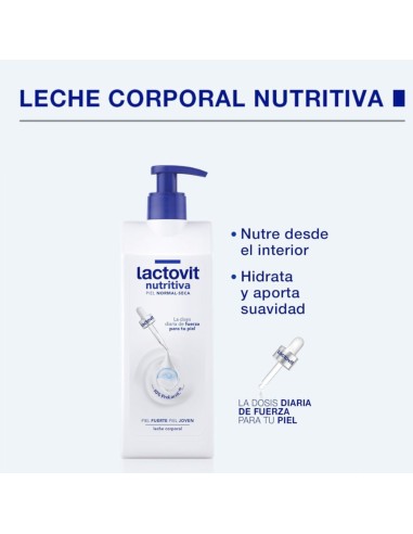 Pack Lactovit nutritivo: Leche corporal+ gel de baño