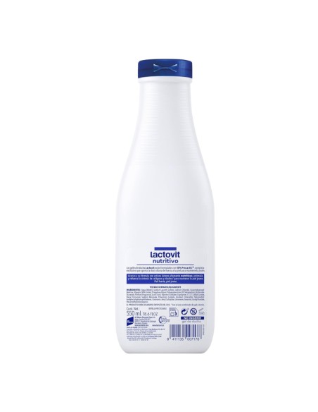 Pack Lactovit nutritivo: Leche corporal+ gel de baño
