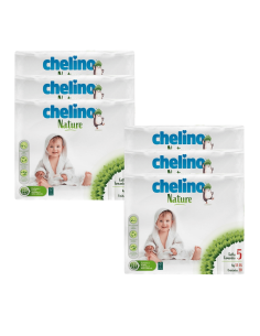 Pack 6 Pañales Chelino Nature Talla 5 | Chelino - Nappy.es