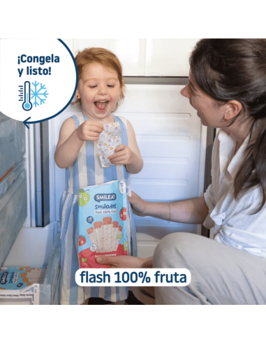 Smilado fresa y manzana 250g. (5 uds) +6M. | Smileat - Nappy.es