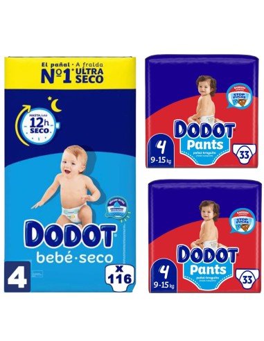 Dodot talla 4 + Dodot Pants Talla 4 - Nappy.es