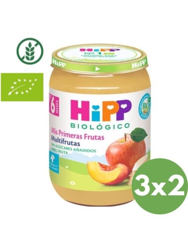 Potito multifrutas 190gr 4M+ | Hipp - Nappy.es