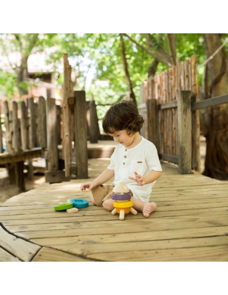 Cohete apilable +18M. PlanToys