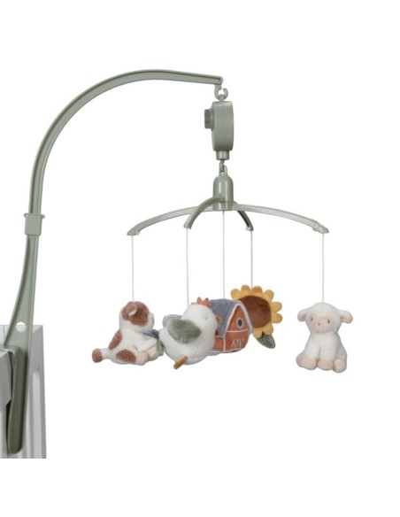 Móvil musical pequeña granja. Little Dutch
