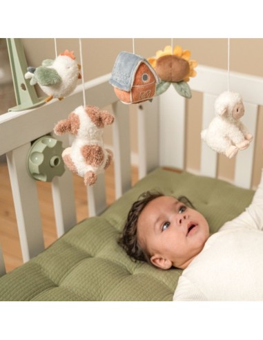 Móvil musical pequeña granja. Little Dutch