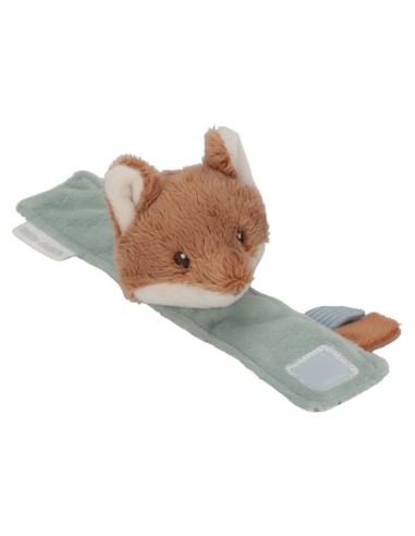 Sonajero ajustable Forest Friends de Little Dutch en muñeca de bebé