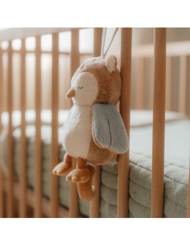 Peluche musical búho de la colección Forest Friends Little Dutch