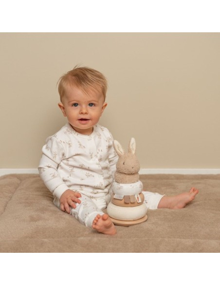 Detalle de los anillos blanditos Little Dutch Ba Bunny FSC