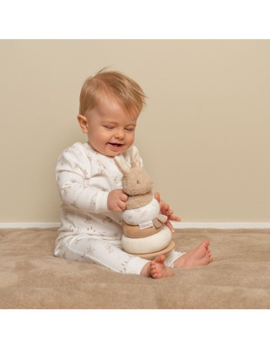 Juego completo anillos apilables blanditos Little Dutch FSC