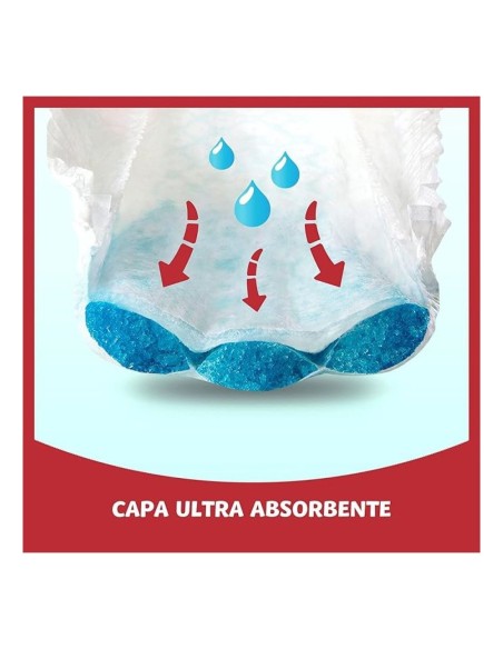 Detalle pack combinado Dodot Bebé-Seco y Pants Talla 6