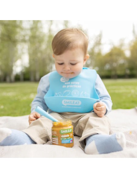 Tarrito CA-CHI-TOS de arroz con pavo y verduras 230g +10 M. Smileat