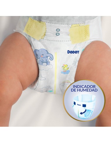Pack Dodot Bebé-Seco Talla 3 558 uds (3 cajas) + Toallitas Dodot a elegir (protección y cuidado completo)