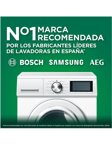 Pods Color 12 uds detergente 3 en 1 | Ariel - Nappy.es