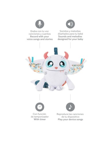 Peluche musical Bluetooth Singing Buddy. Miniland